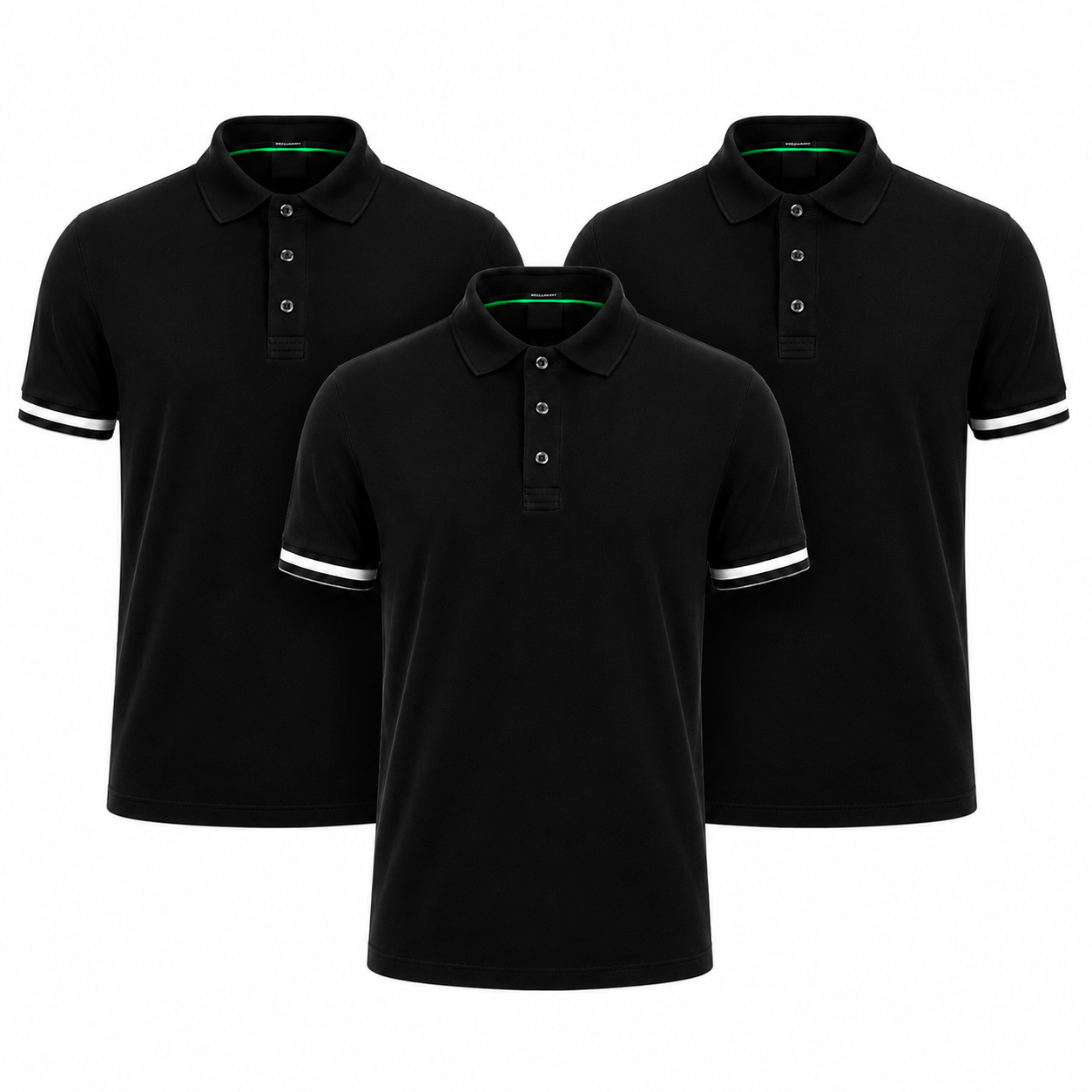 3-Pack Classic Polo Shirts