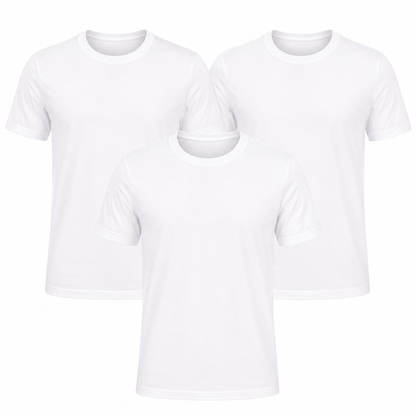 3er-Pack klassische Poloshirts