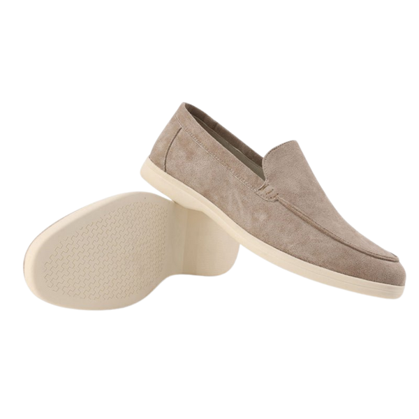 Wildleder-Slipper im Old-Money-Stil