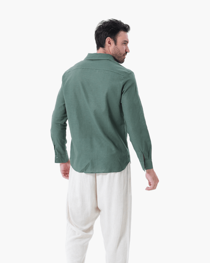 Cape Town - 100% Linen Shirt - SANVELIER